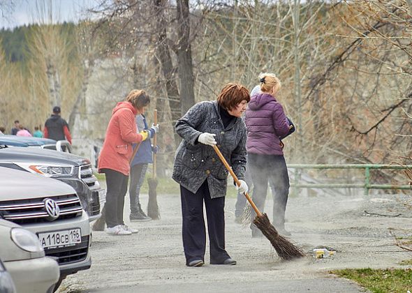 В Краснотурьинске идут субботники