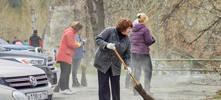 В Краснотурьинске идут субботники