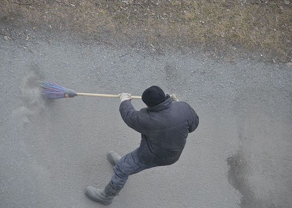 Мэрия ищет подрядчика для подметания тротуаров 