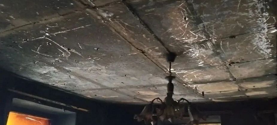 На Рудничном выгорел дом 