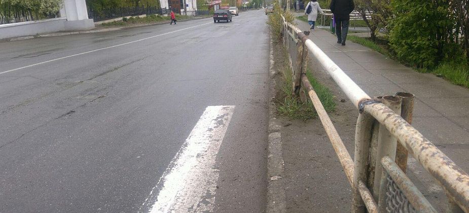 Возле Бурундук-парка убрали пешеходный переход
