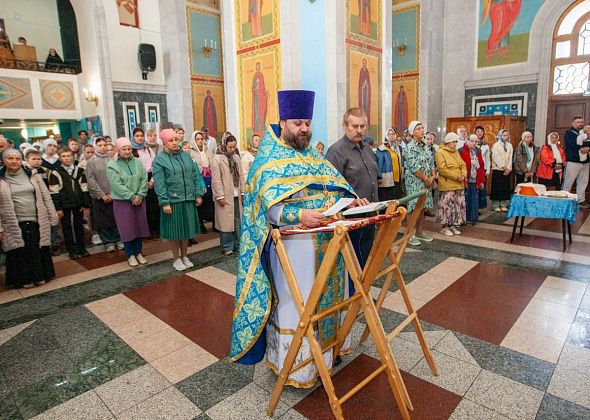 В Краснотурьинске помолились перед началом учебного года