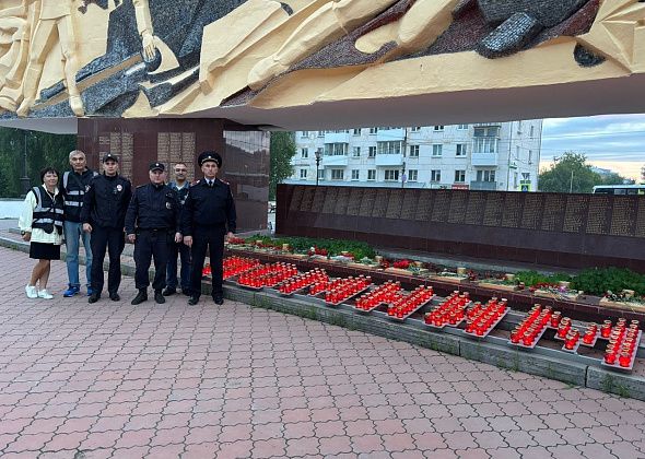Полицейские Краснотурьинска зажгли «Свечу памяти»