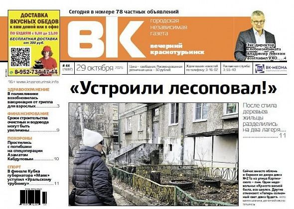 Свежая «Вечерка»: «лесоповал» во дворе, грязь у контейнеров и 100 тысяч рублей для молодежи