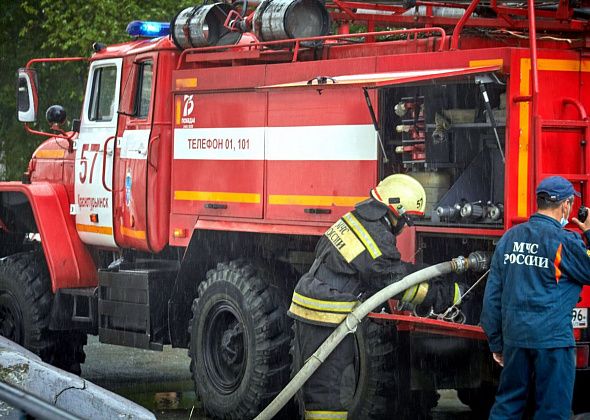 Краснотурьинские пожарные заняли второе место на соревнованиях по бегу