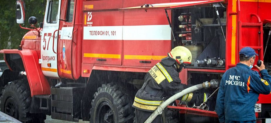 Краснотурьинские пожарные заняли второе место на соревнованиях по бегу
