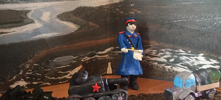 Поделка 11-летнего Андрея Ионина представит город на областном этапе конкурса "Полицейский Дядя Степа"