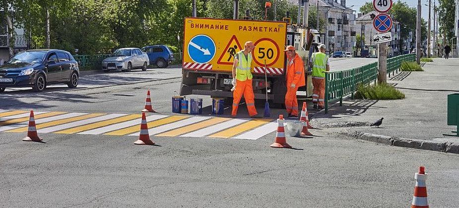На разметку дороги мэрия выделяет еще полтора миллиона рублей