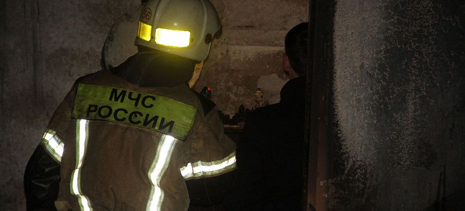 В Краснотурьинске горел дом на Пролетарской