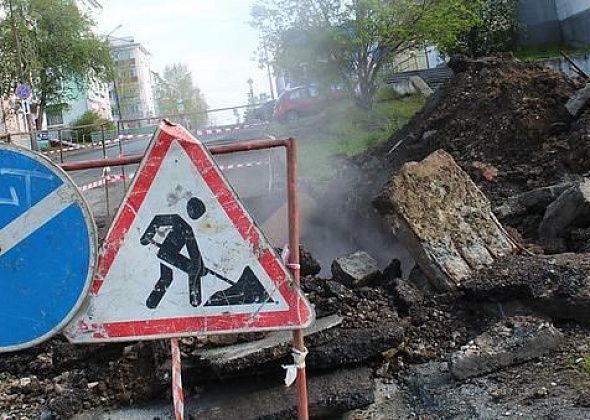 Из-за ремонта сетей на Чкалова на неделю перекрыли участок дороги