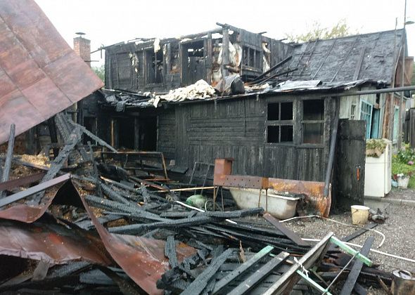 В пожаре на Малой Лимке заживо сгорели две собаки