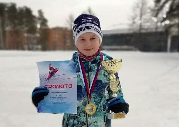 Горожанка стала чемпионкой области по конькобежному спорту