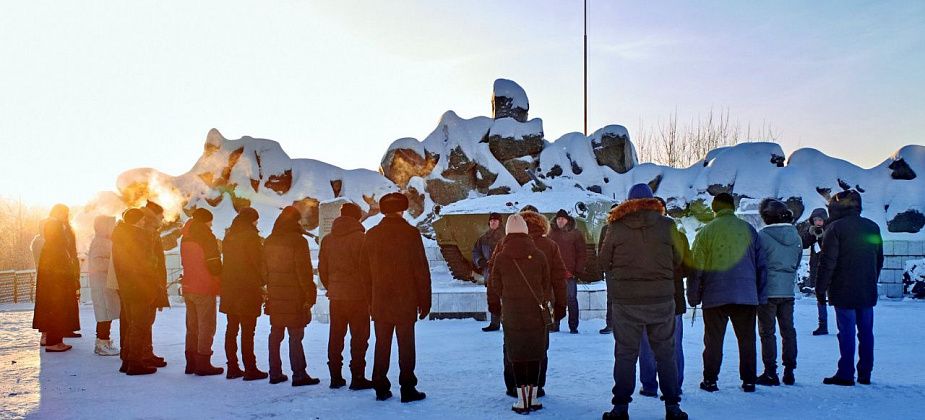 Почтили память воинов, погибших на Северном Кавказе