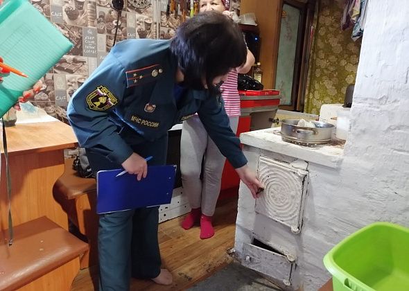МЧС проверяет дома краснотурьинцев на пожаробезопасность
