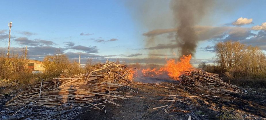 После пожара в Сосьве прокуратура проводит массовые проверки деревообрабатывающих предприятий