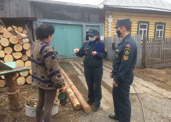 В коллективных садах и поселках начали проводить противопожарные рейды