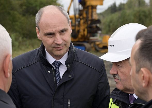 Денис Паслер и Росавтодор дали старт строительству путепровода на трассе Екатеринбург–Курган