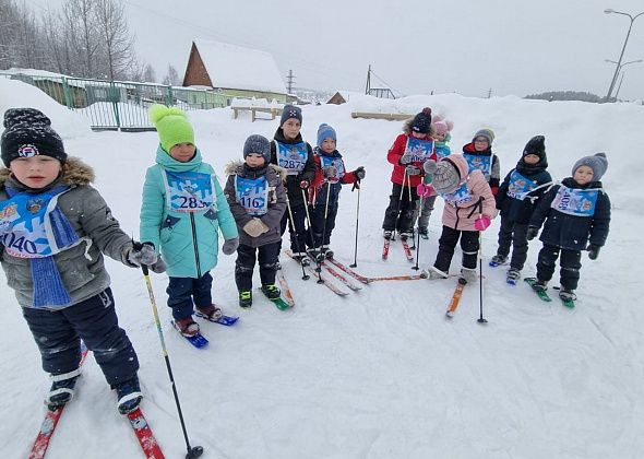 В городских детских садах провели декаду лыжного спорта