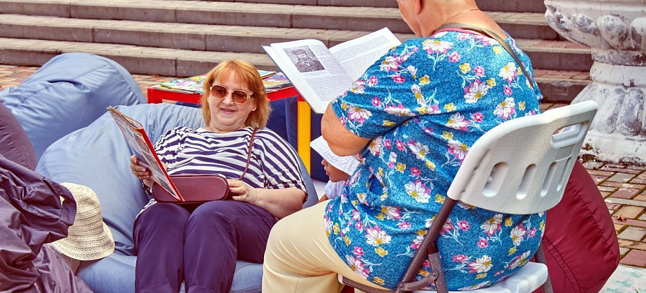 В Краснотурьинске впервые прошел книжный фестиваль под открытым небом
