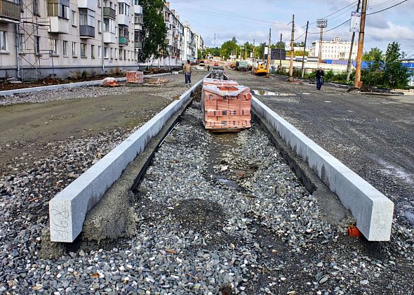 Будущий газон на Чкалова вызывает недовольство местных водителей