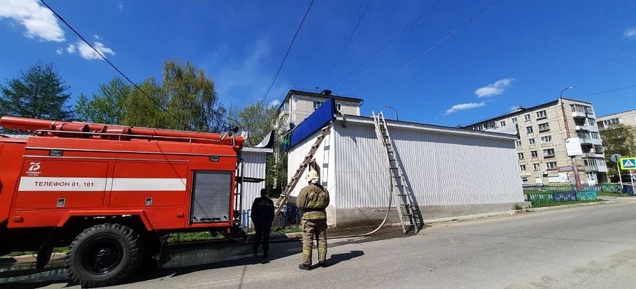 В Краснотурьинске горело кафе 