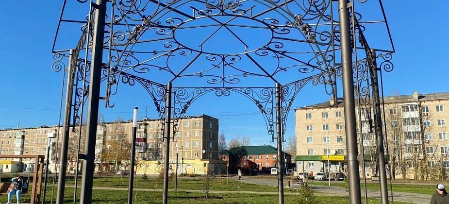 В колонии изготовили 4 ротонды 