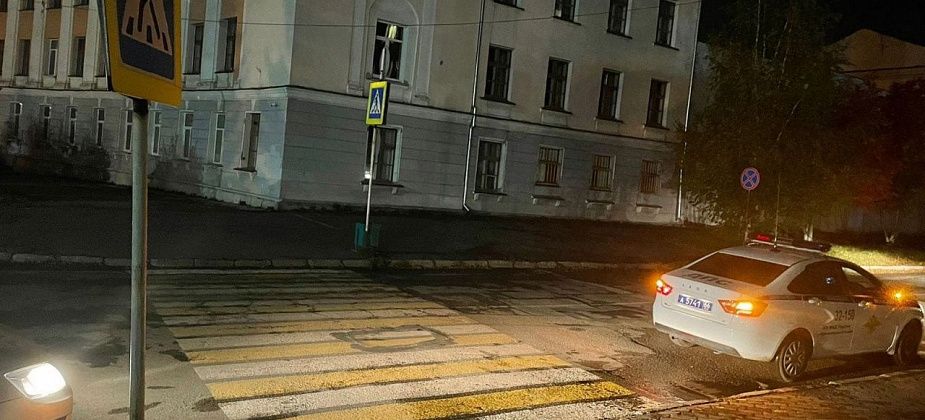 Сотрудники полиции нашли водителя, сбившего мужчину в центре города