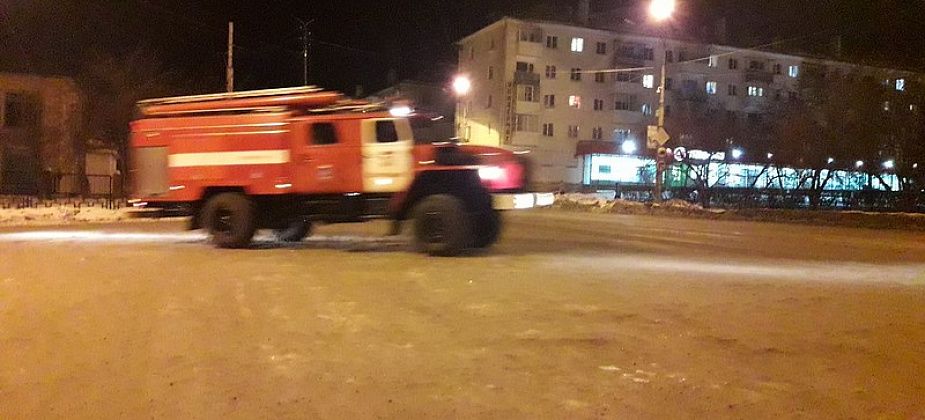 В канун нового года из-за перекала печи горела баня