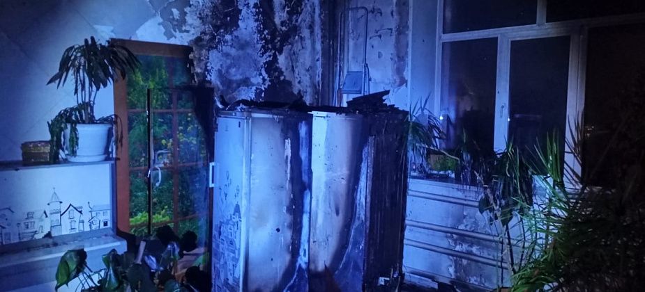 На 42-м квартале горели морозилки