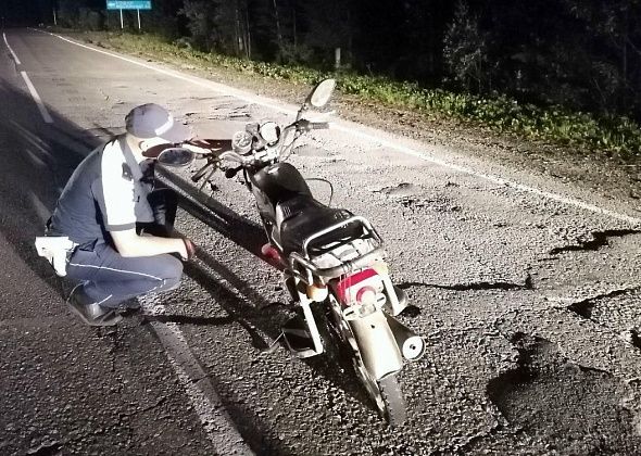 Под Сосьвой в ДТП попал краснотурьинец на мопеде