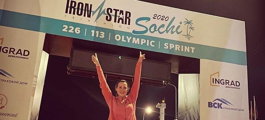 Спортсменка из Краснотурьинска участвовала в триатлоне в Сочи